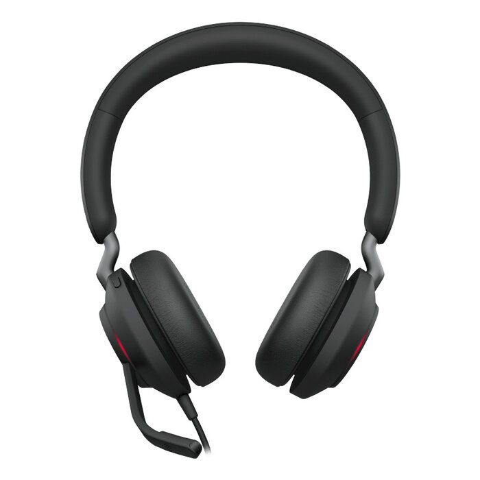 Jabra Jabra Evolve2 40 SE UC Stereo Bedrade Headset (USB-A & USB-C) Zwart