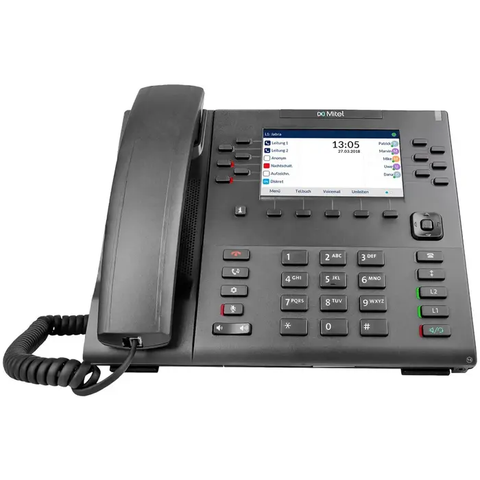 Mitel Mitel 6869i Bureaustandaard voor SIP-telefoon (Set van 10) - 87-00081AAA-A