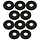 Jabra Foam Oorkussens - 10 stuks voor GN2000, BIZ 1900 & 1500