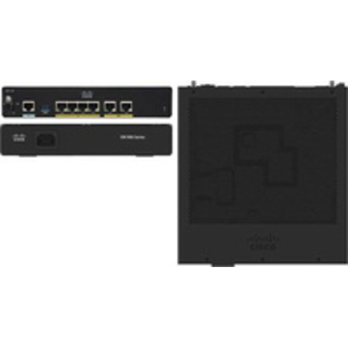 Cisco Cisco 921-4P Integrated Services Router - 4x Gigabit LAN, VPN & Firewall