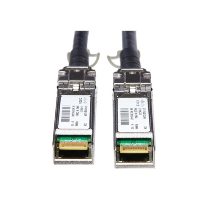 Cisco Cisco SFP-H10GB-CU5M SFP+ Direct Attach Koperkabel (DAC) 10GBASE-CU 10 Gbps - Passief - 5 meter