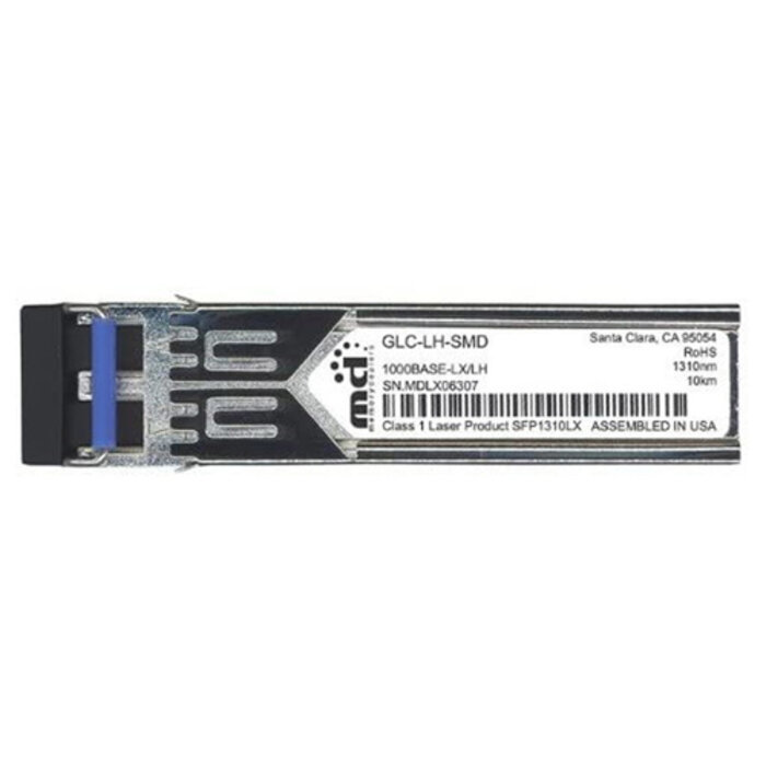 Cisco Cisco GLC-LH-SMD 1000BASE-LX/LH SFP Transceiver Module - 1Gbps, SMF/MMF, 1310nm, DOM
