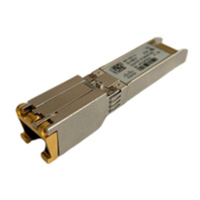 Cisco Cisco SFP-10G-T-X= 10GBASE-T SFP+ Transceiver Module (10 Gbps, RJ-45, Koper, Cat 6A, 30m)