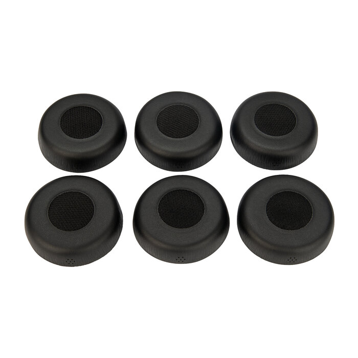 Jabra Jabra Evolve 75 Vervangende Leren Oorkussens - 3 Paar (6 stuks) - Zwart