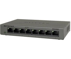 Netgear Netgear GS308-300PES 8-Poorts Gigabit Switch - Duurzame Metalen Behuizing