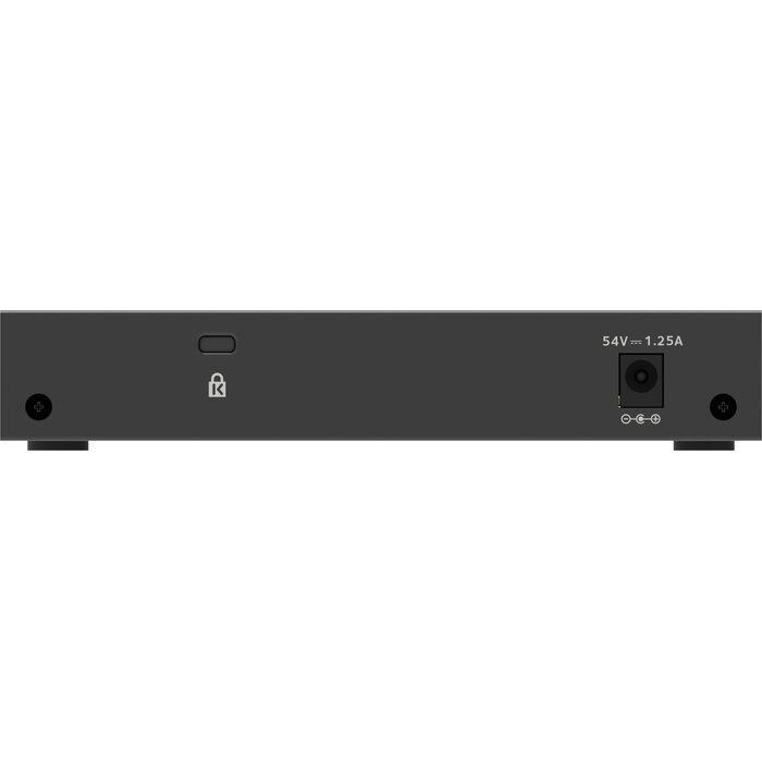 Netgear Netgear GS308EP 8-Poorts Gigabit Managed Plus PoE+ Switch Zwart