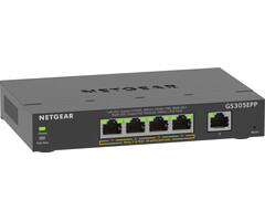 Netgear Netgear GS305EPP 5-Poorts Gigabit Managed Switch met 4x PoE+ (120W)