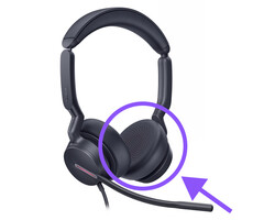 Yealink Yealink Originele Vervangende Oorkussens voor UH46 Headset (1 Paar, Zwart)