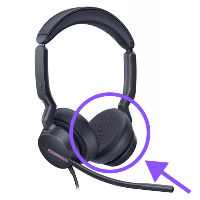 Yealink Yealink Originele Vervangende Oorkussens voor UH46 Headset - Zwart (1 Paar)