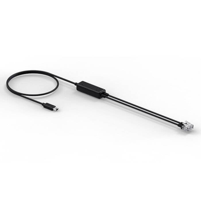 Yealink Yealink Reserve Telefoonkabel voor WH63 E2, WH64 en WH68 Draadloze Headsets - Zwart