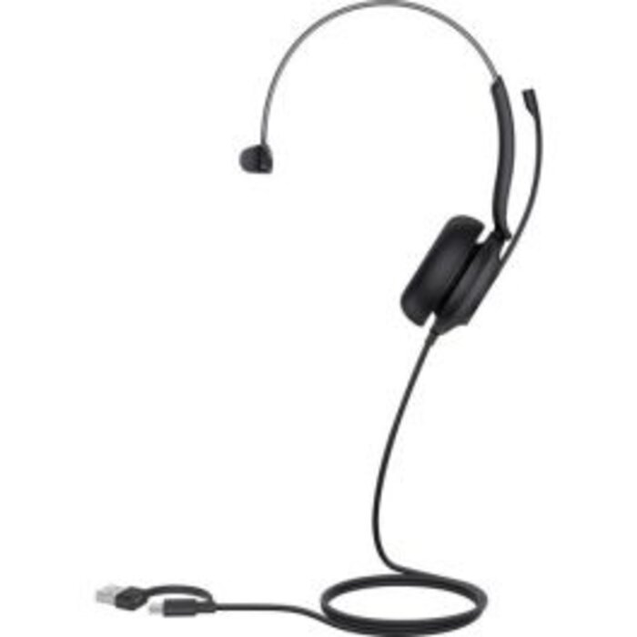 Yealink Yealink UH35 Mono Teams Headset - Bedraad, USB-A & USB-C, Noise-Cancelling