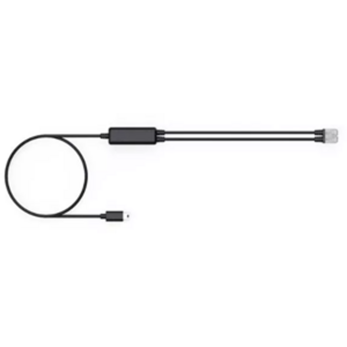 Yealink Yealink Reserve Telefoonkabel voor WH63 E2, WH64 en WH68 Draadloze Headsets - Zwart