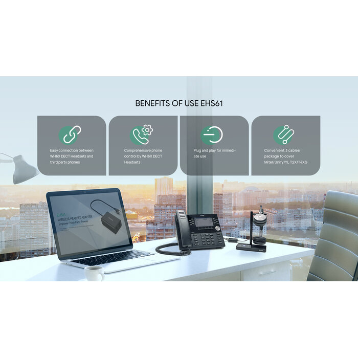 Yealink Yealink headset adapter WH62/63