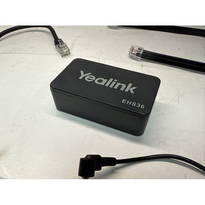Yealink Yealink Headset Adapter voor WH62 en WH63 Draadloze Headsets - Plug & Play