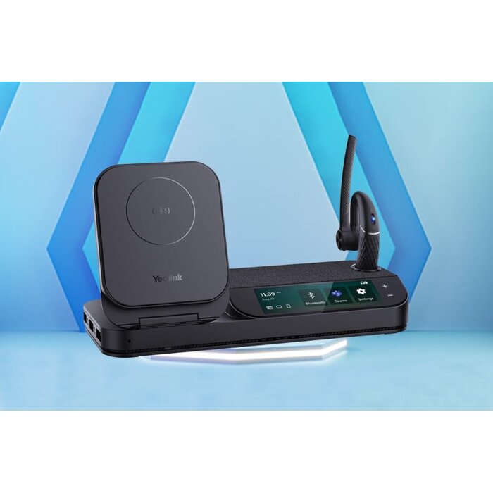 Yealink Yealink BH71 Workstation Alles-in-één Basisstation met Qi Oplader, Speakerphone en USB-hub