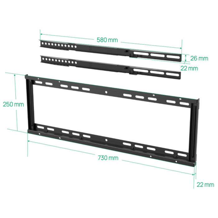 Yealink Yealink Wall mount kit for MD65/MD75/MD86