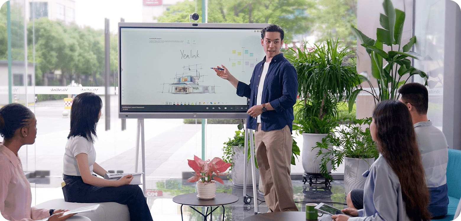 Yealink Yealink Meeting Display 86 inch 4K All-in-One Vergaderscherm
