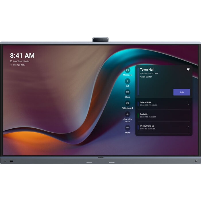 Yealink Yealink Meeting Display 75 inch 4K Ultra HD Vergaderscherm met Android 13.0 en IPS