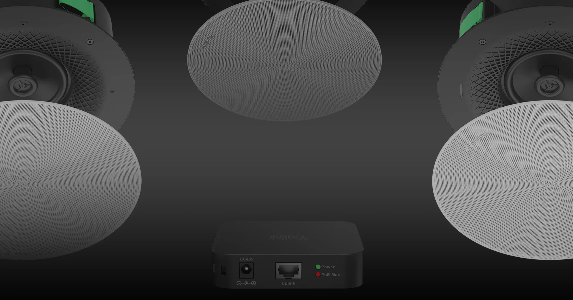Yealink Yealink CS10 PoE Plafondspeaker voor Vergaderruimtes