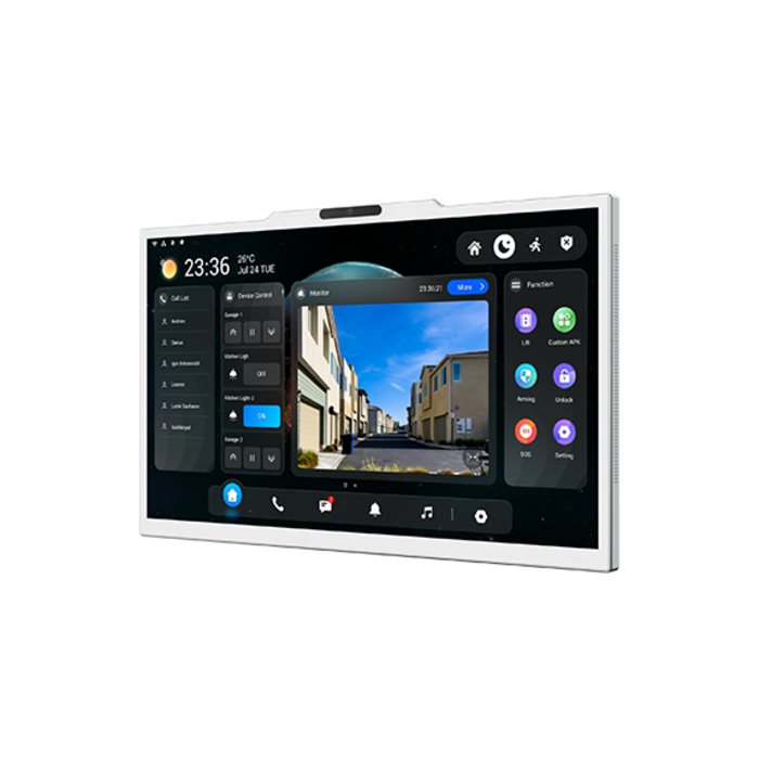 Akuvox Akuvox X937A Slimme IP Intercom Binnenpost met Touchscreen, PoE & Android - Wit
