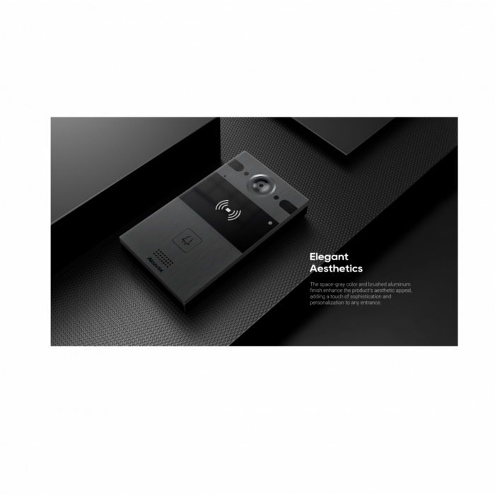 Akuvox Akuvox Black single button SIP intercom