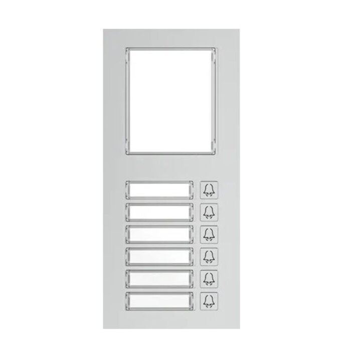 Akuvox Akuvox MD12 Intercom Uitbreidingsmodule met Naambordjes en Drukknoppen