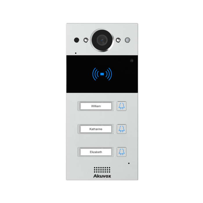 Akuvox Akuvox MD12 Intercom Uitbreidingsmodule met Naambordjes en Drukknoppen