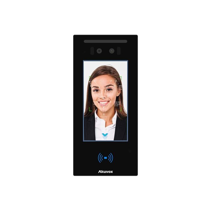 Akuvox Akuvox E12W V2.0 Zwart SIP Video Intercom met Wi-Fi, Bluetooth en RFID - Opbouw