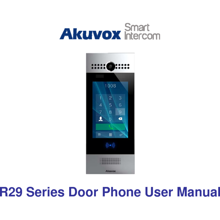 Akuvox Akuvox R29X Opbouwbeugel - Originele On-Wall Installatiekit voor Intercom