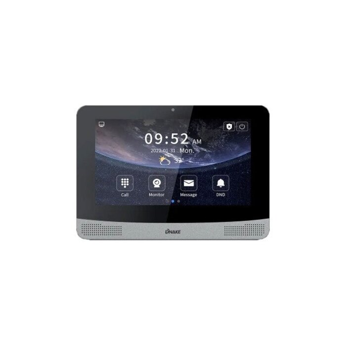 Akuvox Akuvox S565W-GRAY 10 Inch Touchscreen SIP Intercom Binnenpost met Wi-Fi en PoE - Grijs