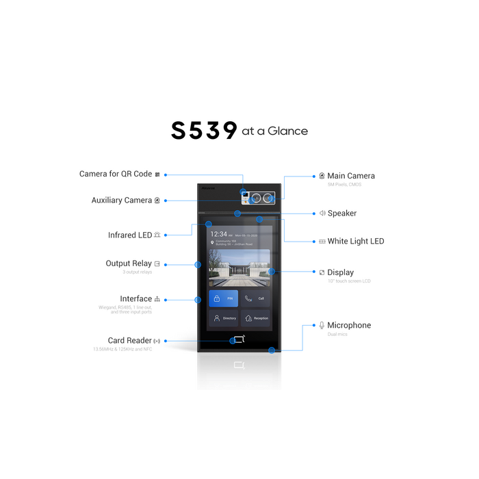 Akuvox Akuvox S539 Inbouwdoos - Flush Mount Installatiekit