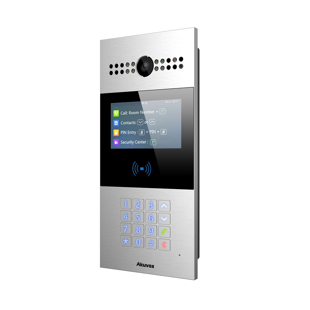Akuvox Akuvox S532 SIP Intercom met Keypad en LCD - Zilver