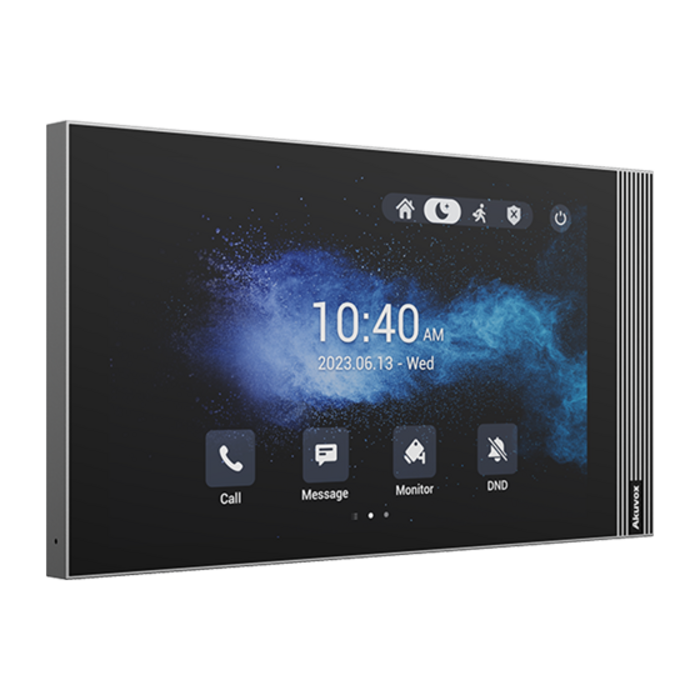 Akuvox Akuvox S563 8-inch Android 12 Indoor Monitor voor Intercom en Smart Home - Grijs