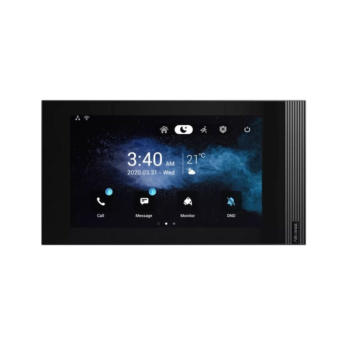 Akuvox Akuvox S563 8-inch Android 12 Indoor Monitor voor Intercom en Smart Home - Grijs