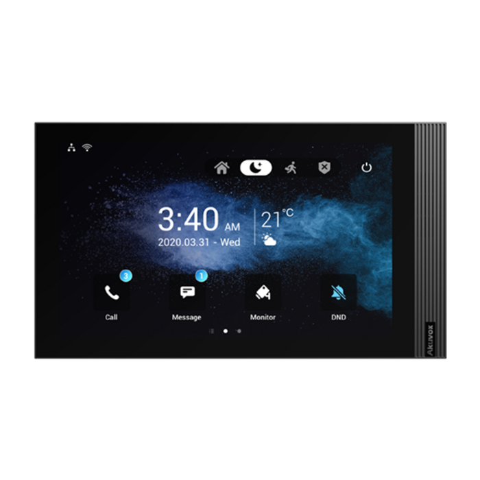 Akuvox Akuvox S563 8-inch Android 12 Indoor Monitor voor Intercom en Smart Home - Grijs