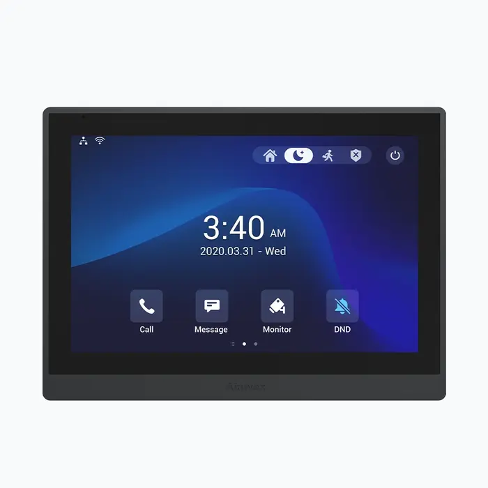 Akuvox Akuvox S567G 10" Android 12 Intercom Binnenpost - Grijs - Wi-Fi 6