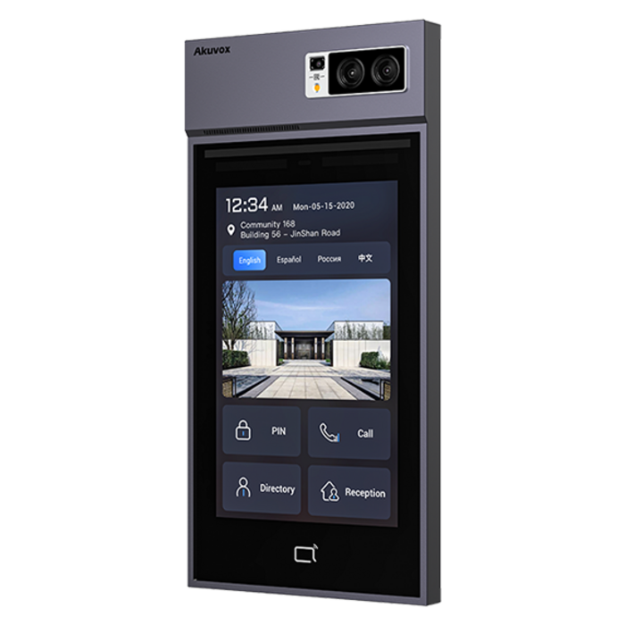 Akuvox Akuvox S567G 10" Android 12 Intercom Binnenpost - Grijs - Wi-Fi 6