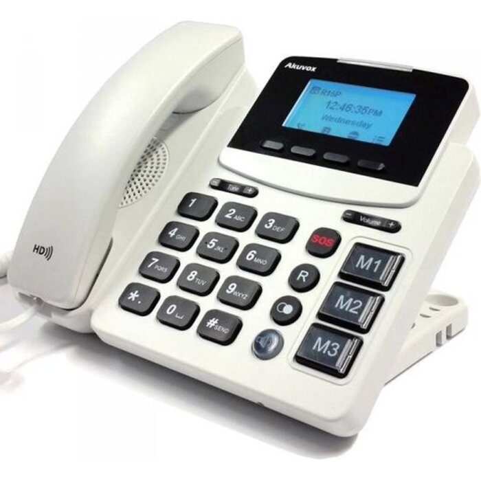 Akuvox Akuvox R15P VoIP Seniorentelefoon met SOS-knop