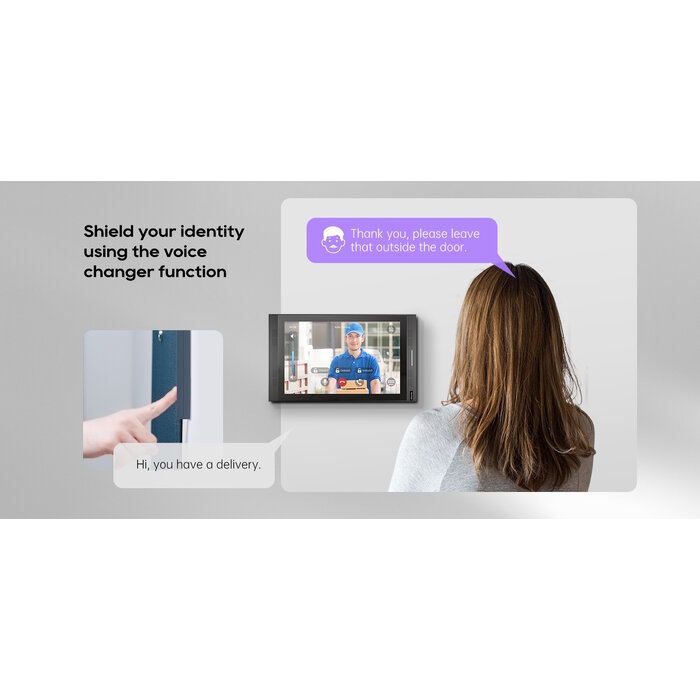 Akuvox Akuvox S567 10.1" Android 12 Intercom Binnenpost met Touchscreen