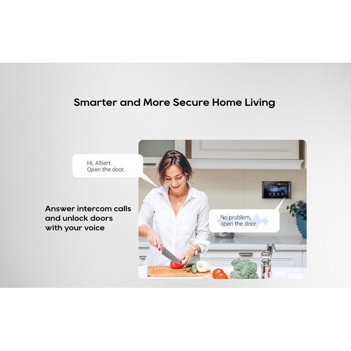 Akuvox Akuvox S567 10.1" Android 12 Intercom Binnenpost met Touchscreen