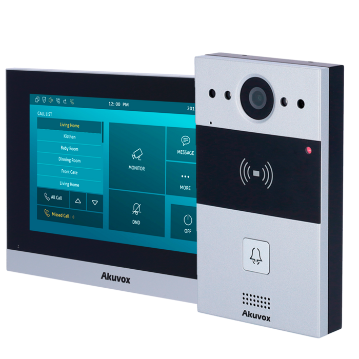 Akuvox Akuvox R20K-2 2-Draads IP Video Intercom met Camera, RFID & Keypad