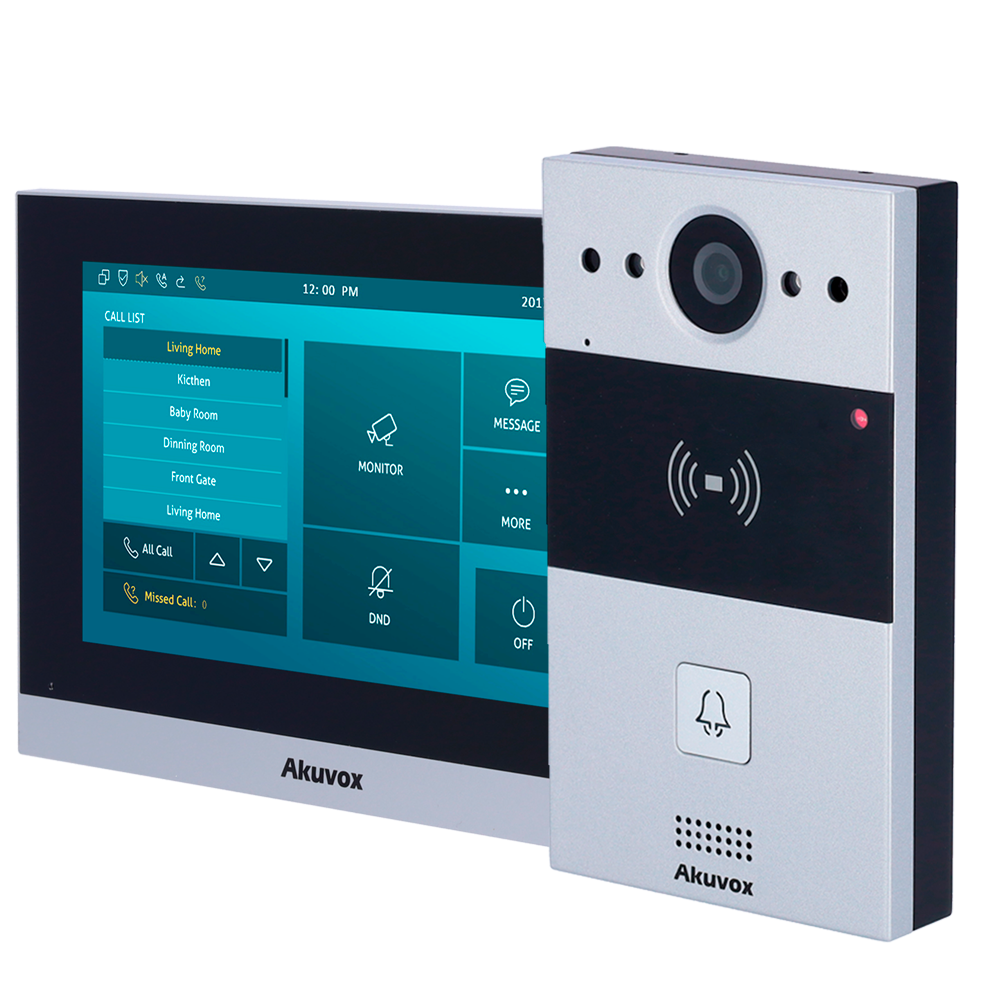 Akuvox Akuvox R20K-2-Draads SIP Video Intercom met Keypad en RFID, foto 2 van 6