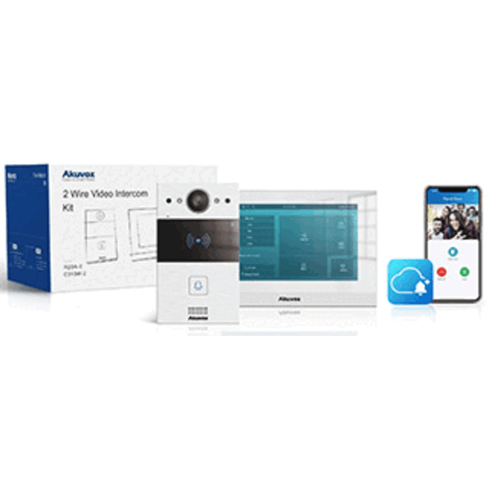 Akuvox Akuvox R20K-2 2-Draads IP Video Intercom met Camera, RFID & Keypad