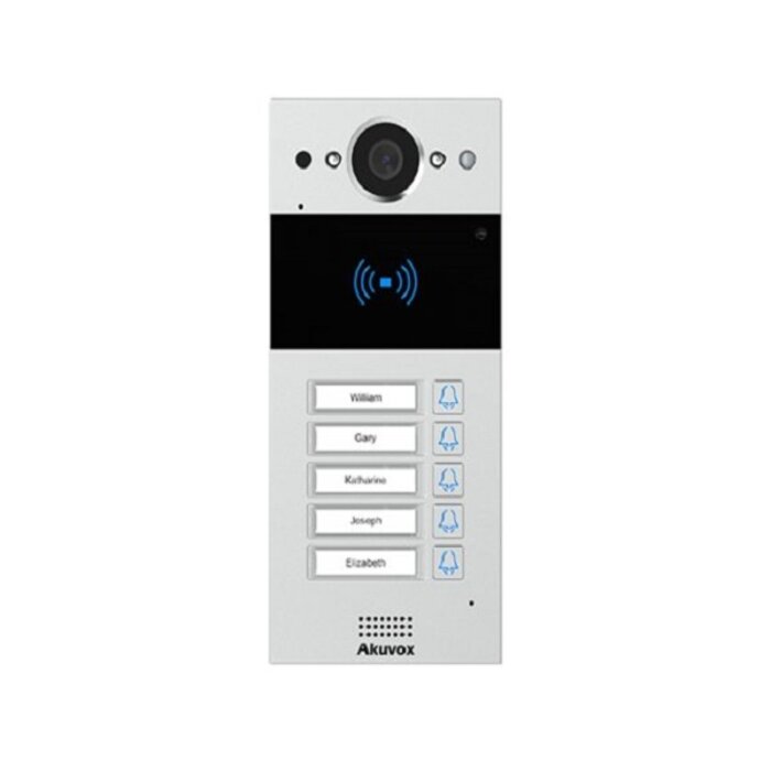 Akuvox Akuvox R20BX5 IP-Intercom met 5 Knoppen & RFID (Opbouw)