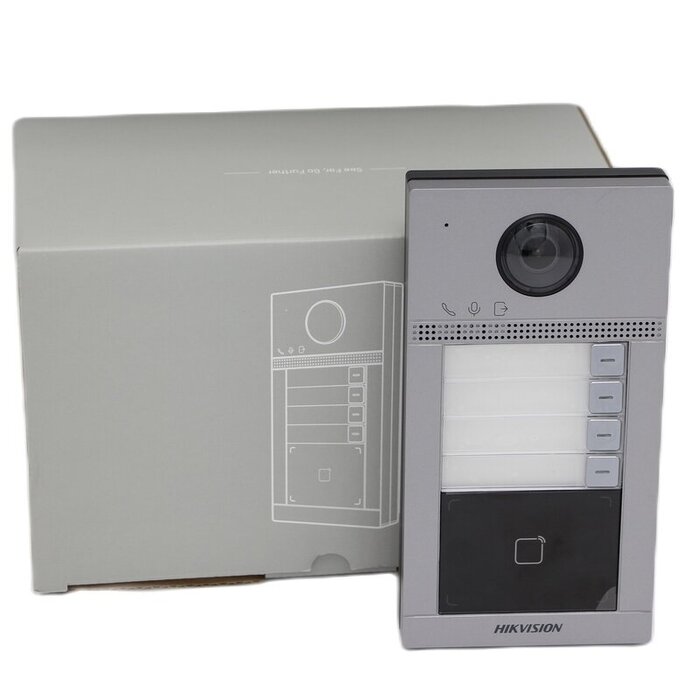 Akuvox Akuvox R20BX4 IP Video Intercom met 4 Drukknoppen en Opbouwframe - PoE & HD Camera