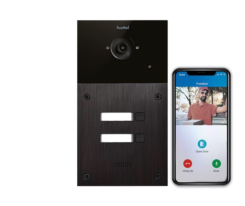 Akuvox Akuvox R20BX2 Intercom - 2 button incl. opbouw set (AKV-R20BX2)