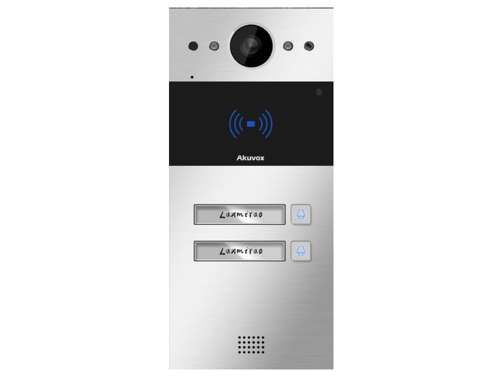 Akuvox Akuvox R20BX2 Intercom - 2 button incl. opbouw set (AKV-R20BX2)