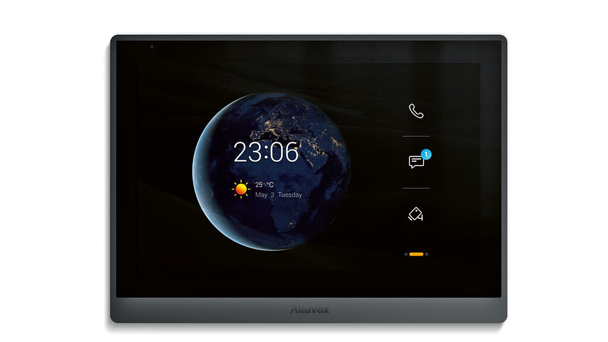Akuvox Akuvox IT88S 10" Android Intercom Binnenpost - Inbouw (PoE)