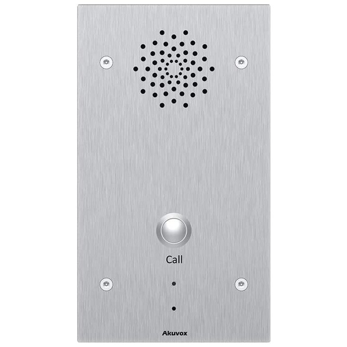 Akuvox Akuvox E21A Vandaalbestendige SIP Intercom - RVS 316, IK10, IP65, PoE