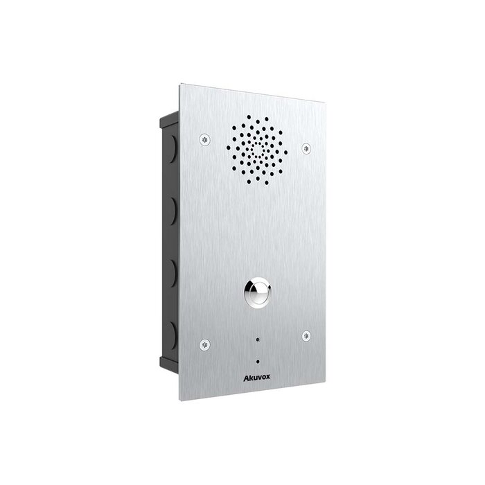 Akuvox Akuvox E21A Vandaalbestendige SIP Intercom - RVS 316, IK10, IP65, PoE